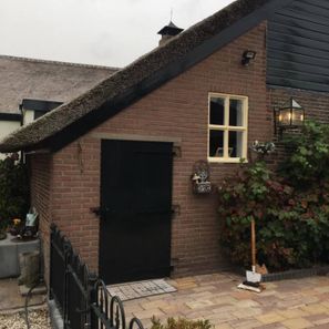 Lakwerk huis uit 1600
